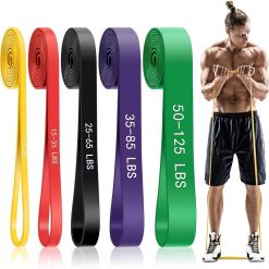 5-Level Pull-Up Assistance Resistance Band Set